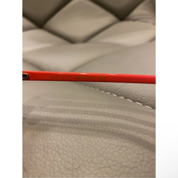 Gucci ❤️ Heart-Shaped Red Sunglasses - Picture 10 of 10